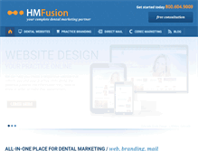 Tablet Screenshot of hmfusion.com